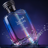 Rasasi Hawas For Him London — water droplets close-up