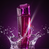 Escada Magnetism — water droplets close-up