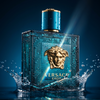 Versace Eros Gift Set — water droplets close-up