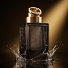Gucci Intense Oud — water droplets close-up