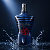 Jean Paul Gaultier Ultra Male — water droplets close-up
