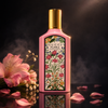 Gucci Flora Gorgeous Gardenia Gift Set — dark luxury shot