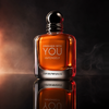 Emporio Armani Stronger With You Intensely Gift Set — dark luxury shot
