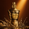 Jean Paul Gaultier Le Male Elixir Gift Set — water droplets close-up